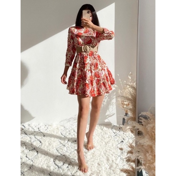 Zara Dresses & Skirts - Zara Blogger Fave Sharon Floral Mini Dress
